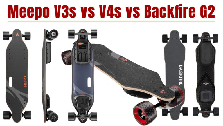 Meepo V4s vs V3s vs Backfire G2 – Specs Comparison